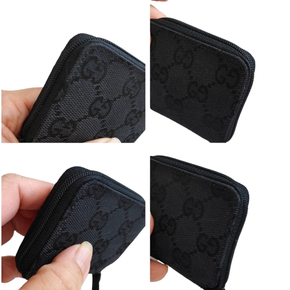 Gucci Black GG Canvas Coin Pouch. - Picture 10 of 14